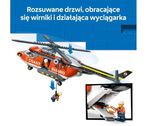 LEGO CITY 60503 Helikopter straży przybrzeżnej - 1473519 - zdjęcie 14